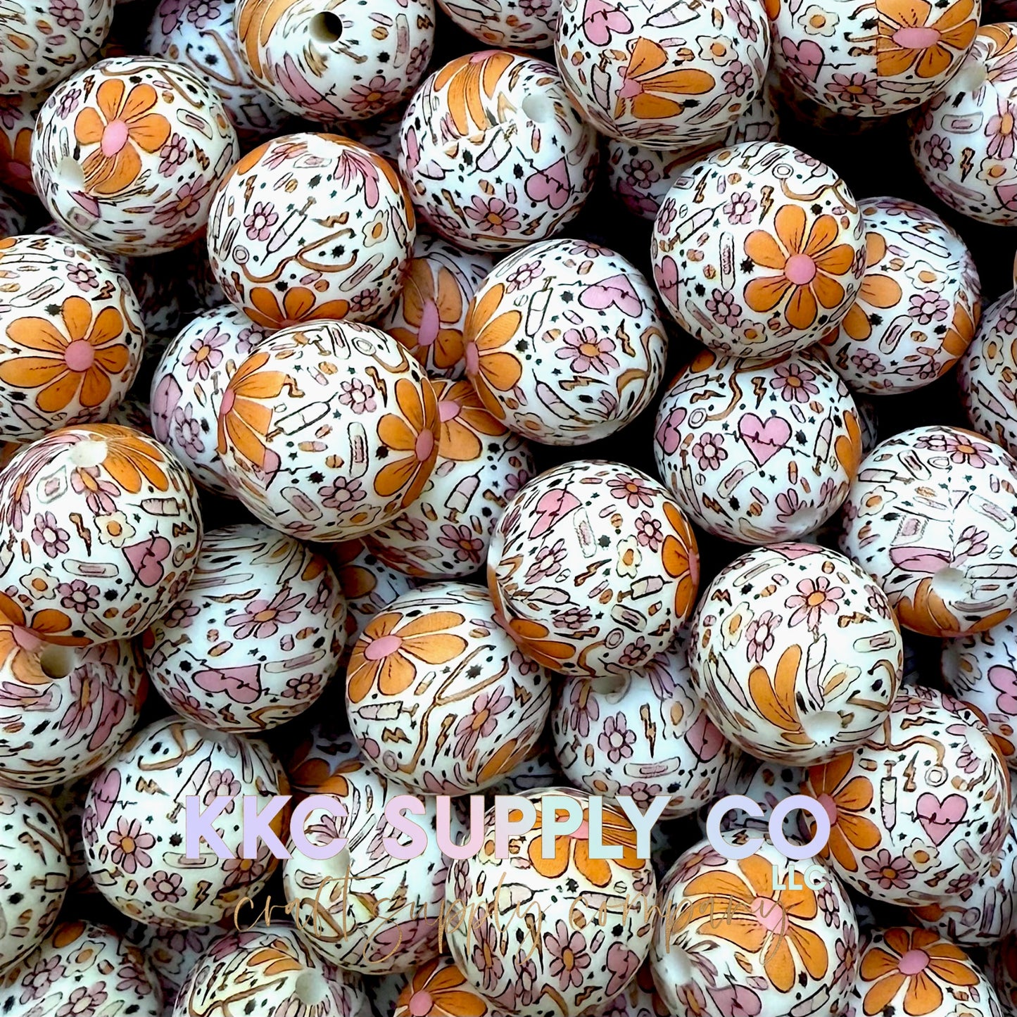 SP238-Boho Healthcare Silicone Beads