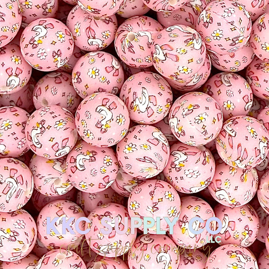 SP226-Goosey Printed Silicone Beads