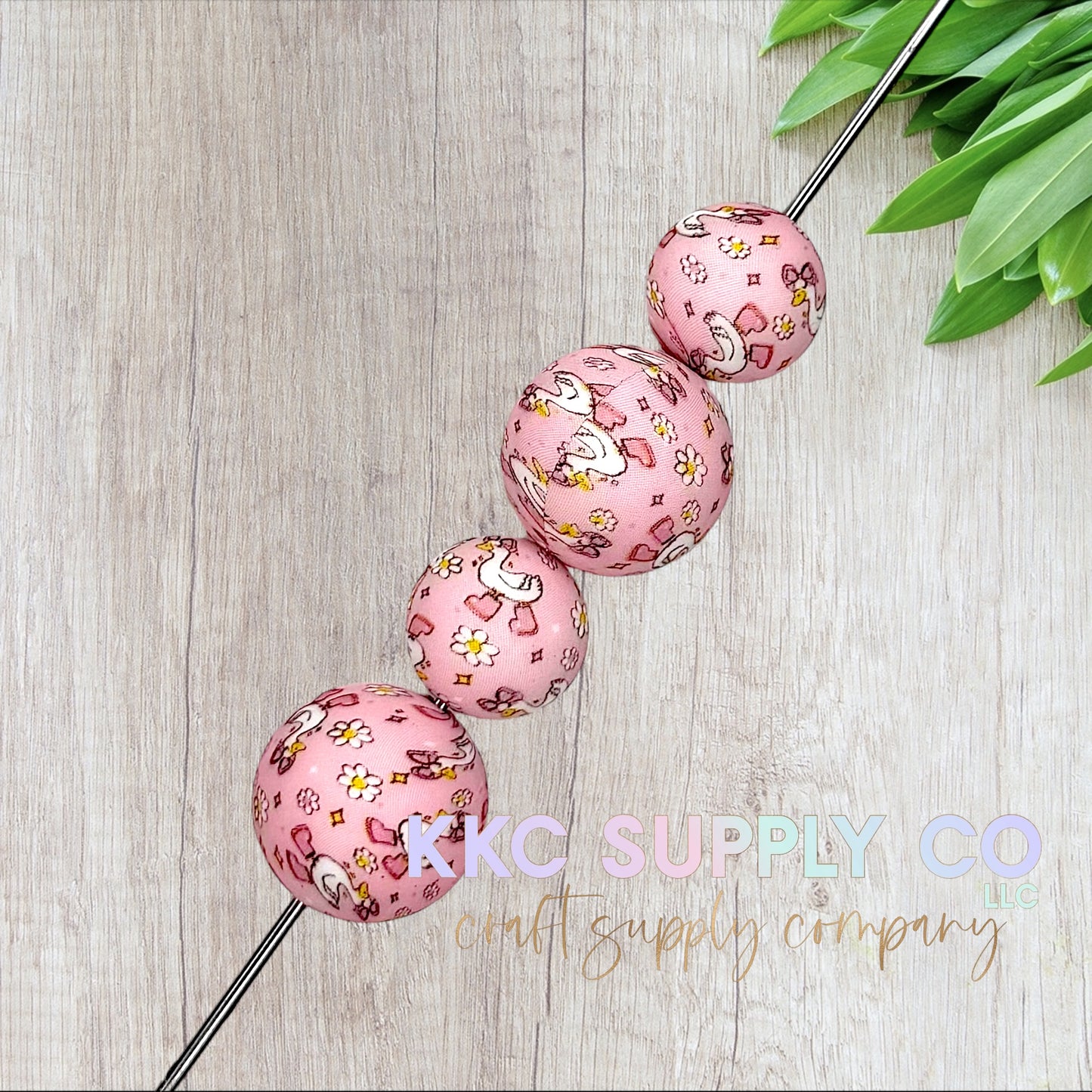 SP226-Goosey Printed Silicone Beads