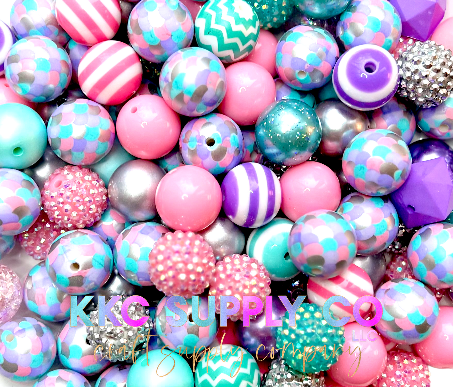 Siren Vibes Bubblegum Bead Mix 20mm