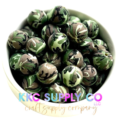 SP06-Camouflage 15mm Silicone Beads